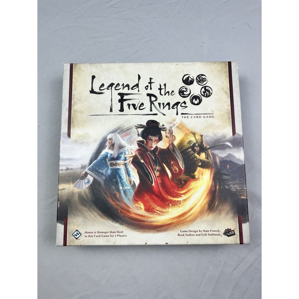 Legend of the Five Rings LCG Core Set Card Game Fantasy Magic Warfare Military